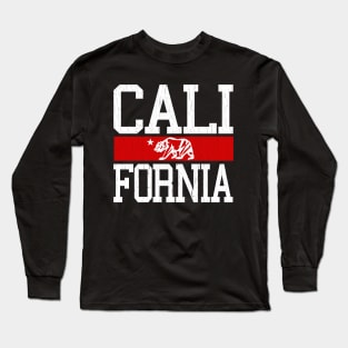 Big California Bear (Vintage Distressed Look) Long Sleeve T-Shirt